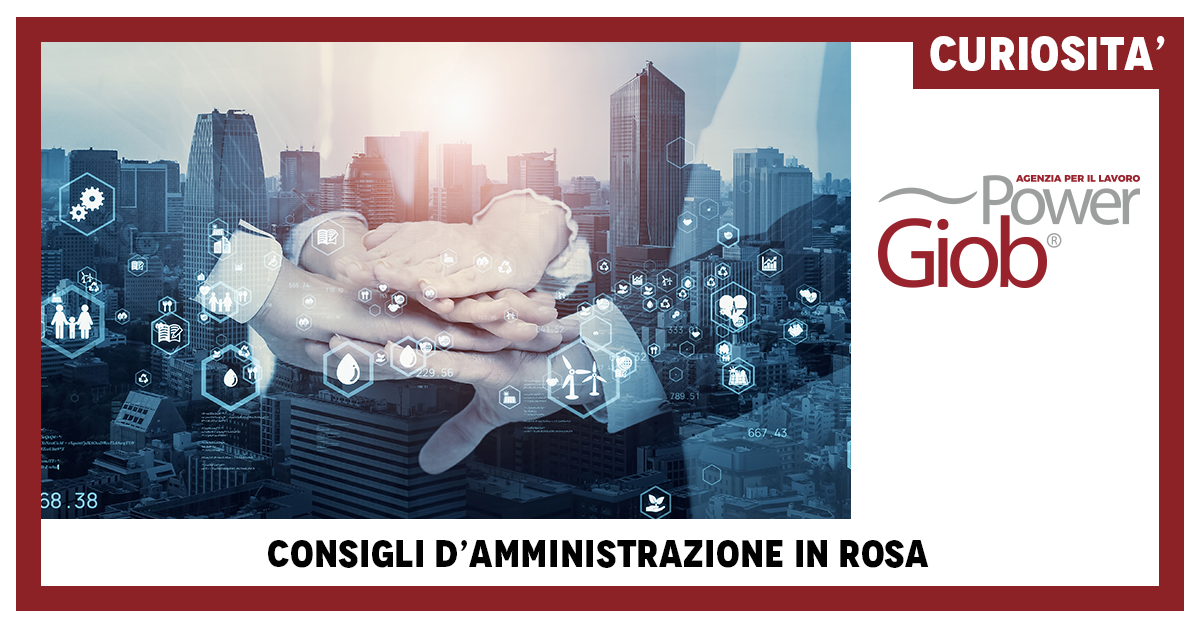 CONSIGLI D'AMMINISTRAZIONE IN ROSA