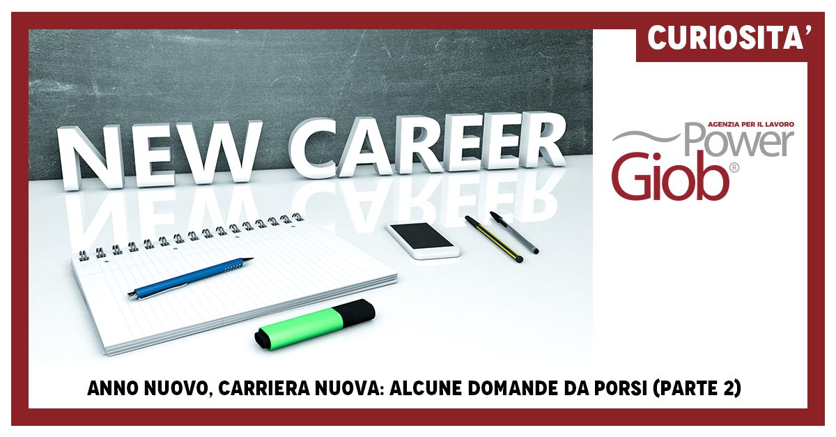 ANNO NUOVO, CARRIERA NUOVA: ALCUNE DOMANDE DA PORSI (PARTE 2)