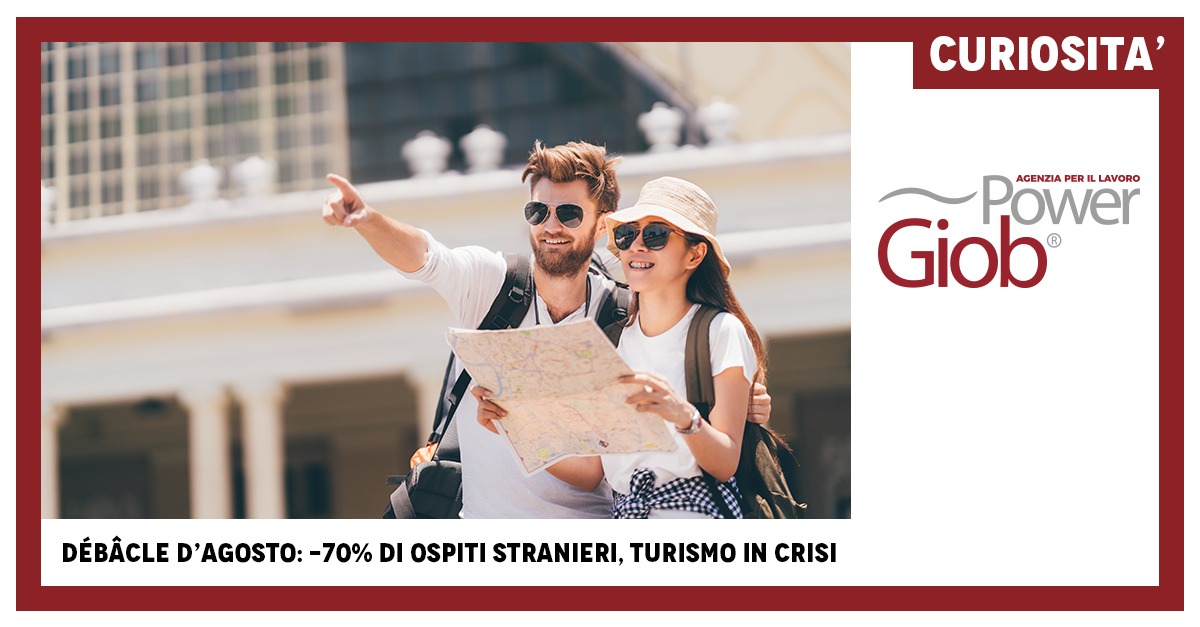 Dà©bà¢cle d'agosto: -70% di ospiti stranieri, turismo in crisi.